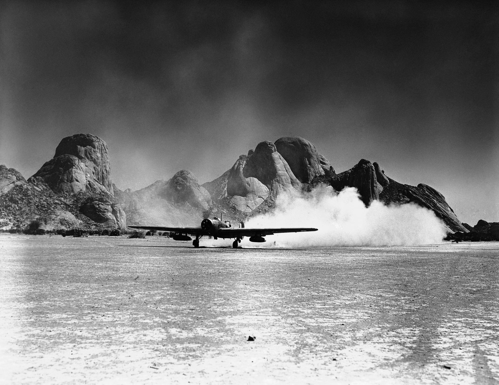 British Bomber Takes Off